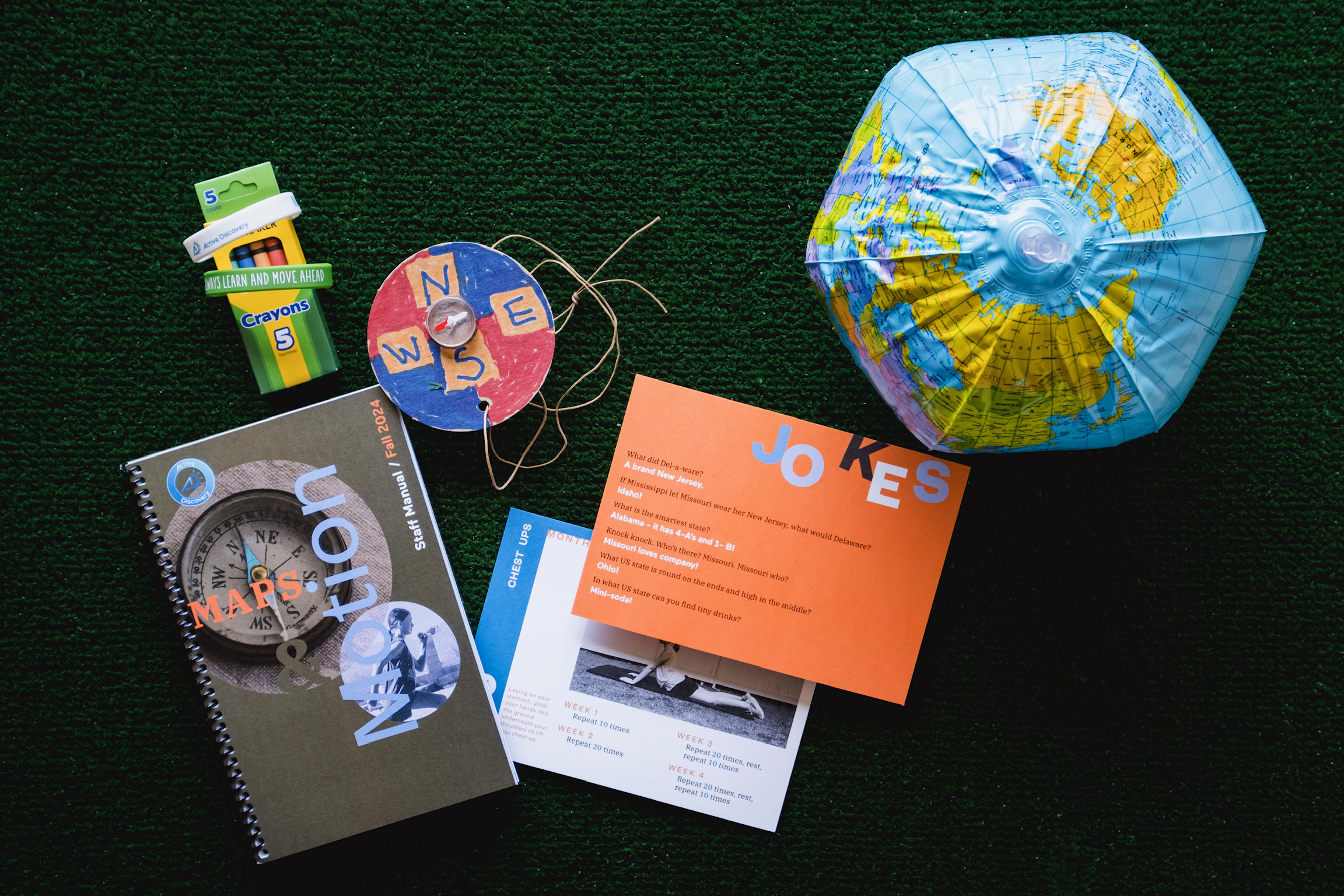 Maps & Motion Kit Contents